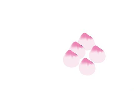 cdr做出水蜜桃的图文操作过程。