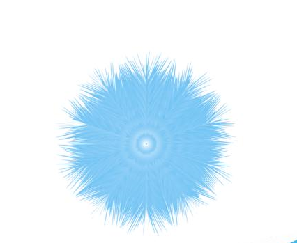 CDR制作一朵抽象花的操作流程。