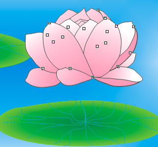cdr制作动画风景图的图文操作。