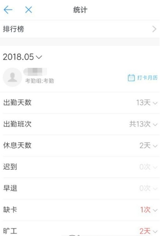 钉钉如何查看员工工作时长