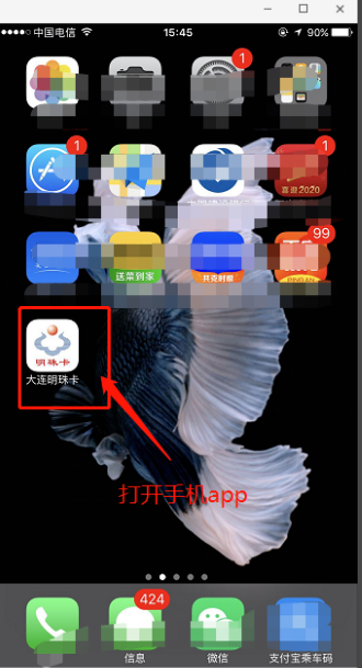 大连明珠卡如何用手机充值。