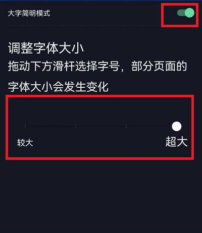 抖音如何打开大字简明模式 如何打开大字模式