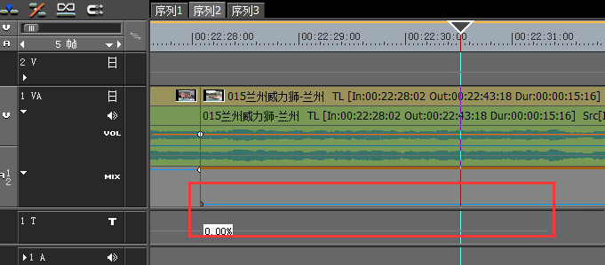 Edius 剪辑视频时看不到画面。