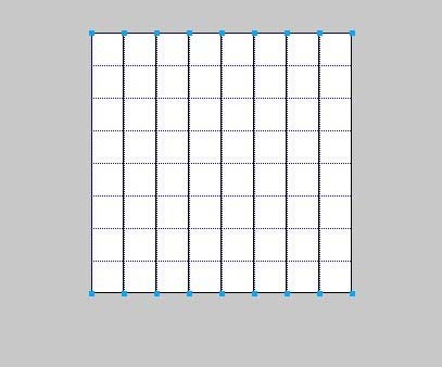 Fireworks打造五子棋黑白棋盘的操作流程。