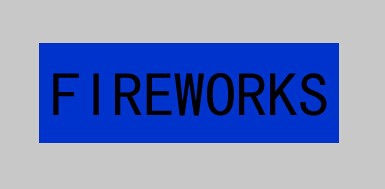 Fireworks制作黑白立体字的操作流程截图