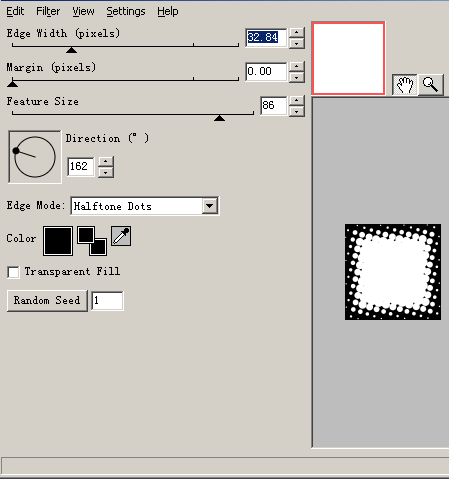 Fireworks制作波尔卡点边框的详细操作流程。