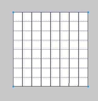 Fireworks绘制五子棋黑白棋盘的具体操作。