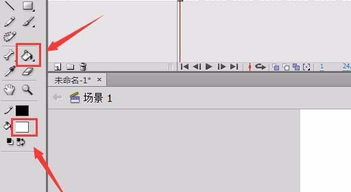 flash制作小狗狗的操作步骤。