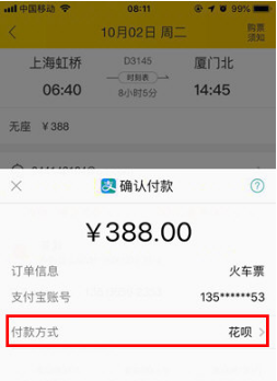 飞猪旅行如何更换支付方式。