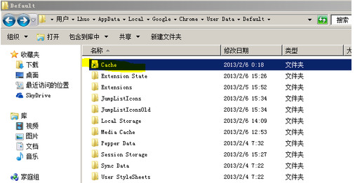 谷歌浏览器查看缓存的基础操作。