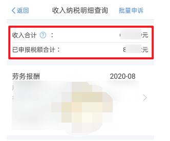 个人所得税怎么查一年的工资纳税情况?个人所得税查一年的工资纳税教程截图