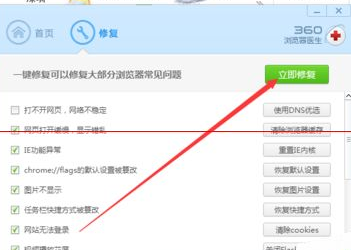 关于360极速浏览器出现打不开的相关处理方法