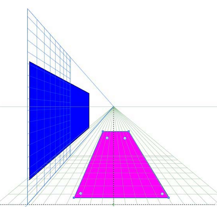 关于Adobe Illustrator CS6中使用透视网格工具的操作方法