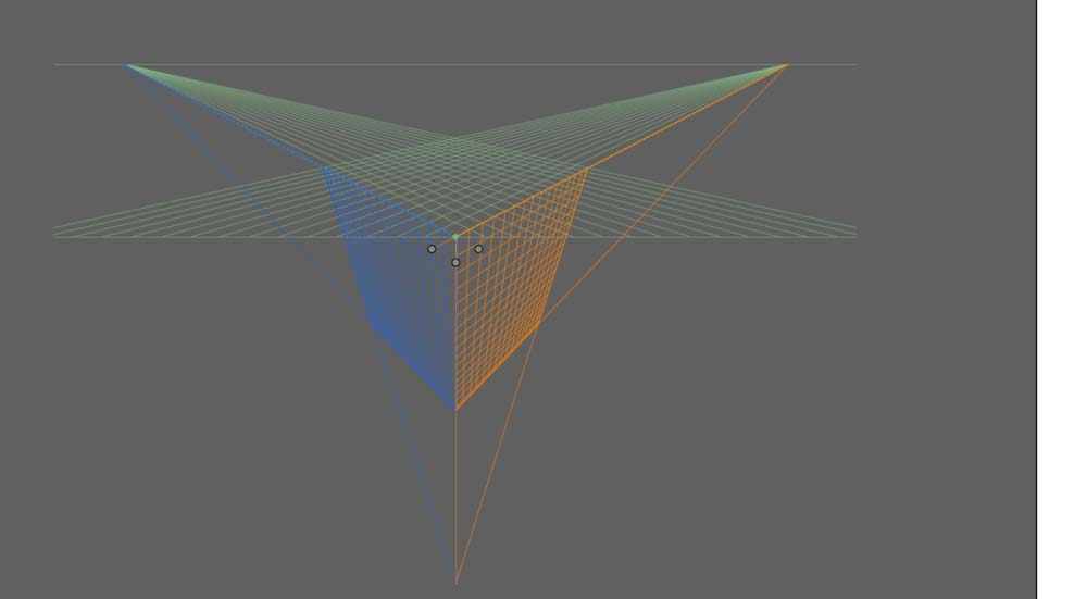 关于Adobe Illustrator CS6中使用透视网格工具的操作方法