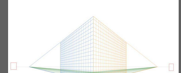 关于Adobe Illustrator CS6中使用透视网格工具的操作方法