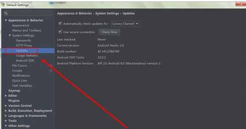 关于Android Studio进行更新的操作步骤 关于几招自测幽门螺杆菌