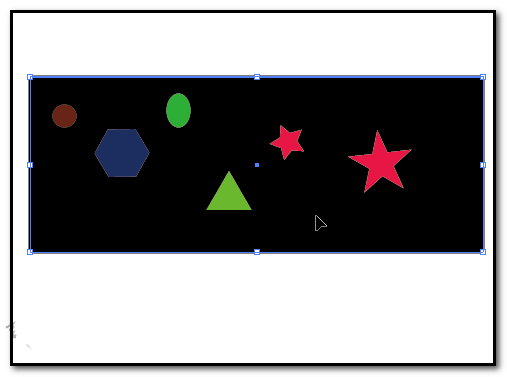 关于Adobe Illustrator CS6反选图片的操作过程