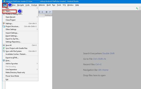 关于Android Studio导入项目的详细方法 关于种植一个对象