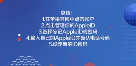 Apple ID账号被盗如何解决