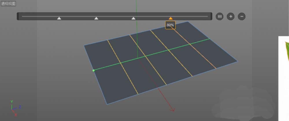 关于C4D建模一片绿色叶子的操作步骤 c4D矿泉水瓶建模