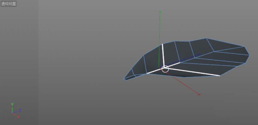 关于C4D建模一片绿色叶子的操作步骤 c4D矿泉水瓶建模