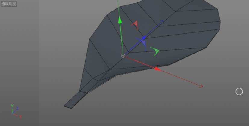 关于C4D建模一片绿色叶子的操作步骤 c4D矿泉水瓶建模
