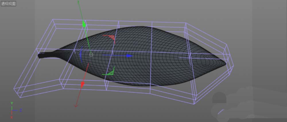 关于C4D建模一片绿色叶子的操作步骤 c4D矿泉水瓶建模