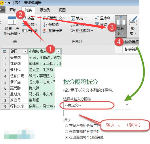 关于Excel如何快速处理不规范数据。