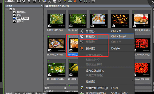 关于edius保证原有特效不变替换素材的操作教程