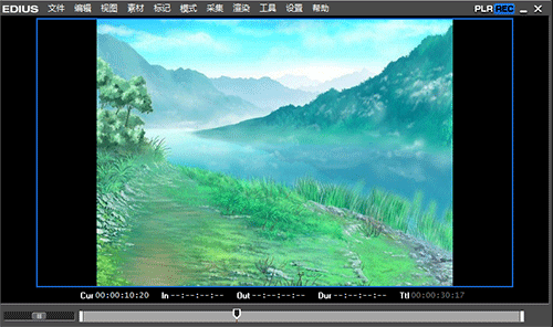 关于edius调整画面布局的操作方法