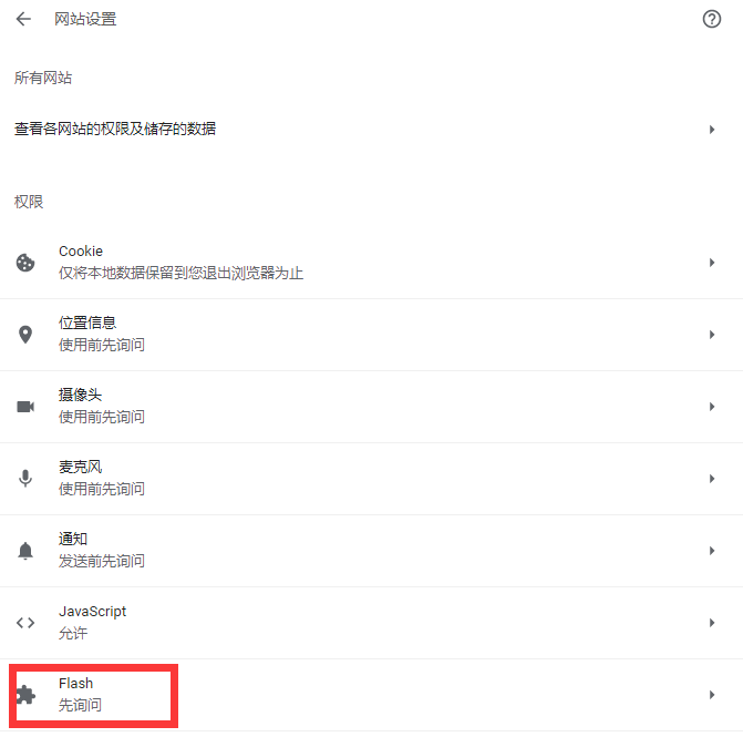 关于谷歌浏览器怎么启用Flash插件。