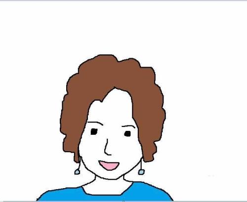 关于画图工具绘制卡通头像的具体方法 画图工具绘制图形