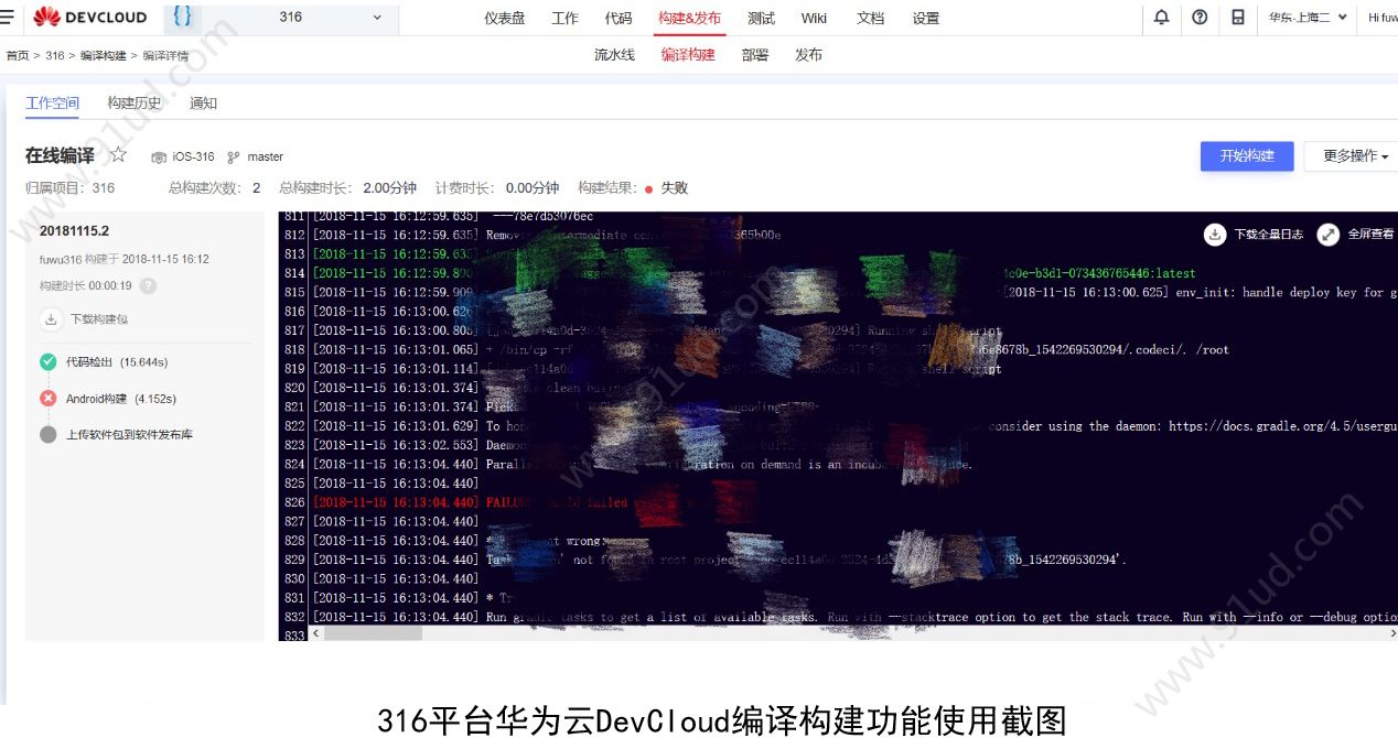 关于华为云DevCloud助力316维修服务平台敏捷研发！