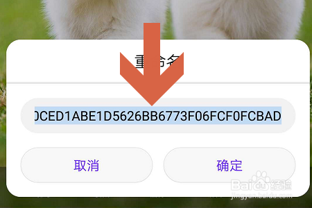 关于华为手机怎么给本地图片重命名。