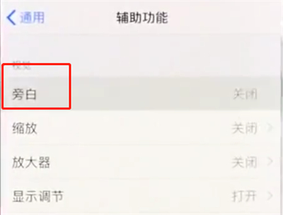 关于iphonex中关闭旁白的简单步骤。