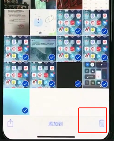 关于iphonexr批量删除照片的具体操作过程。