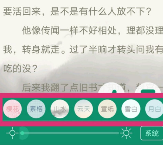 关于晋江小说阅读如何设置背景。