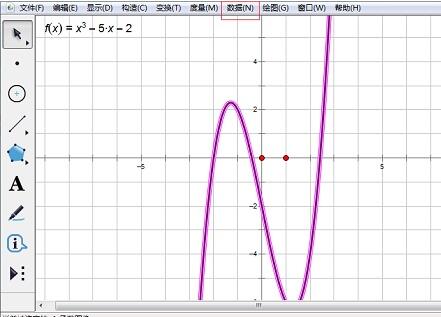 关于几何画板绘制函数切线的详细方法