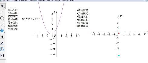 关于几何画板标记两个坐标系中的一个的方法