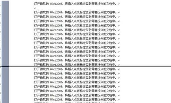 关于Microsoft Office 2003拆分窗口的相关操作步骤 关于怎么查一个人开的房记录