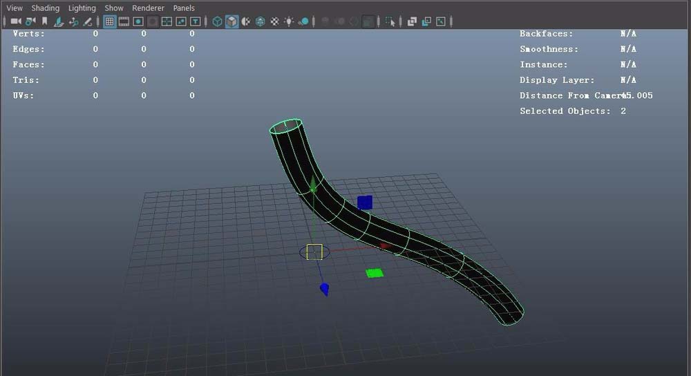 关于maya用extrude命令创建三维管道的相关操作教程 大学教maya吗