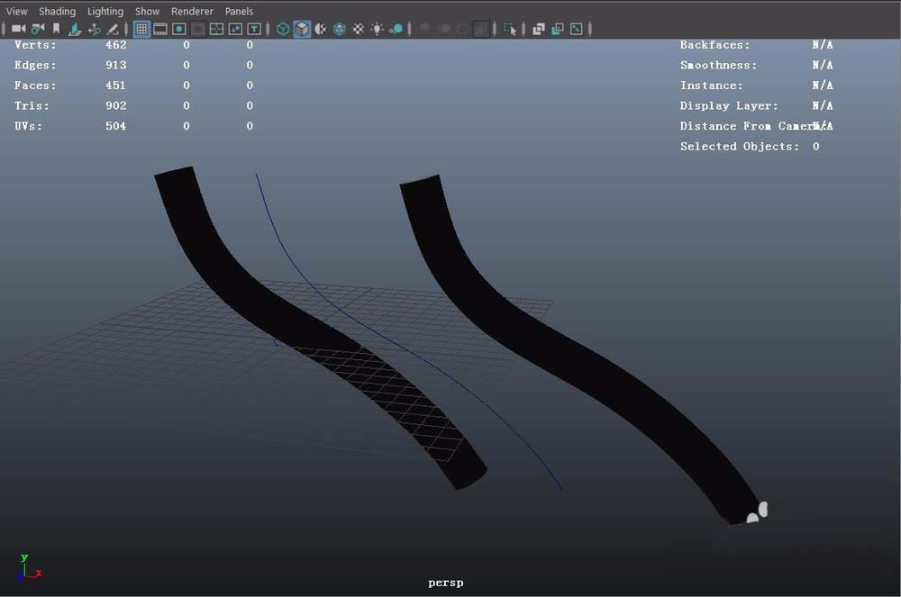 关于maya用extrude命令创建三维管道的相关操作教程 大学教maya吗