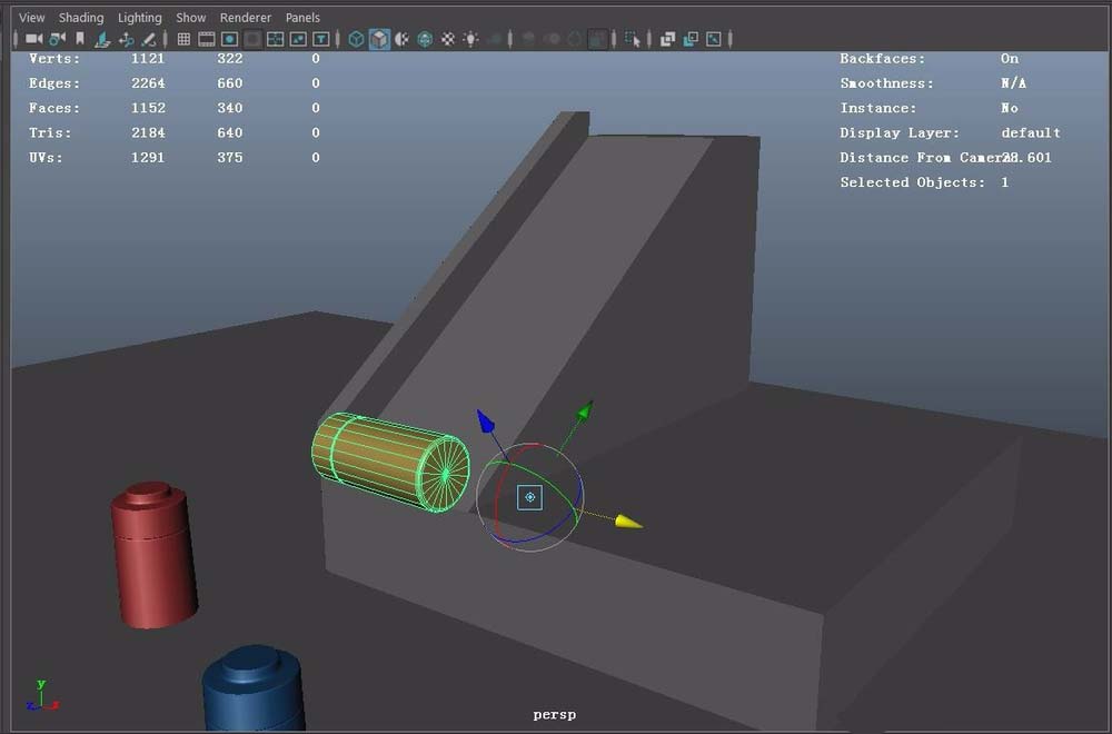 关于maya将模型改变中心点和方向的具体方法