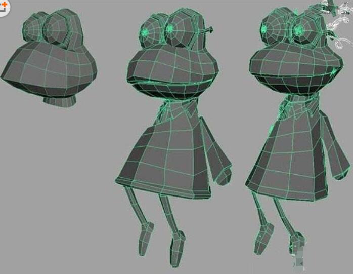 关于maya软件设计青蛙玩具的具体方法 MaYa软件