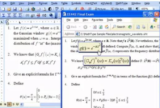 关于MathType生成web页面的操作方法 关于如何成为接吻高手