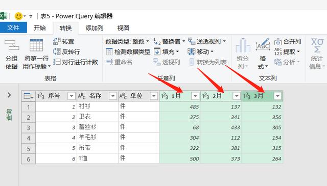 关于PQ插件实际应用，快速将Excel二维表转换成一维表。