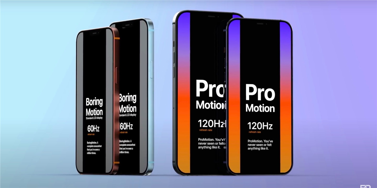 关于曝苹果 iPhone 12 Pro Max 搭载 ProMotion 技术,简谈手机屏幕「高刷新率」。
