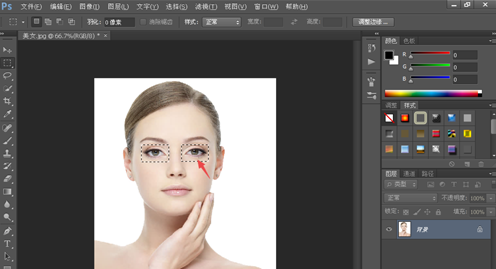 关于Photoshop将人像眼睛放大的操作步骤 关于种植一个对象