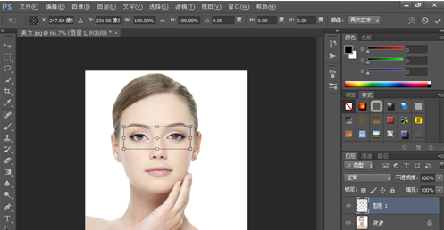 关于Photoshop将人像眼睛放大的操作步骤 关于种植一个对象
