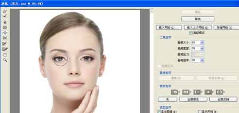 关于Photoshop将人像眼睛放大的操作步骤 关于种植一个对象